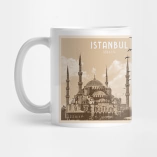 Istanbul Turkey Graphic Art Mug